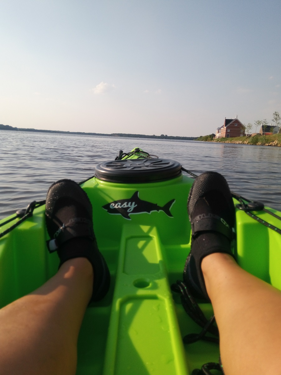 watersport, water kajak door oldambtmeer, blauwestad
